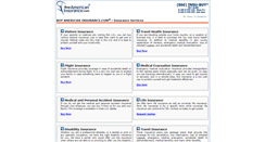 Desktop Screenshot of buyamericaninsurance.co